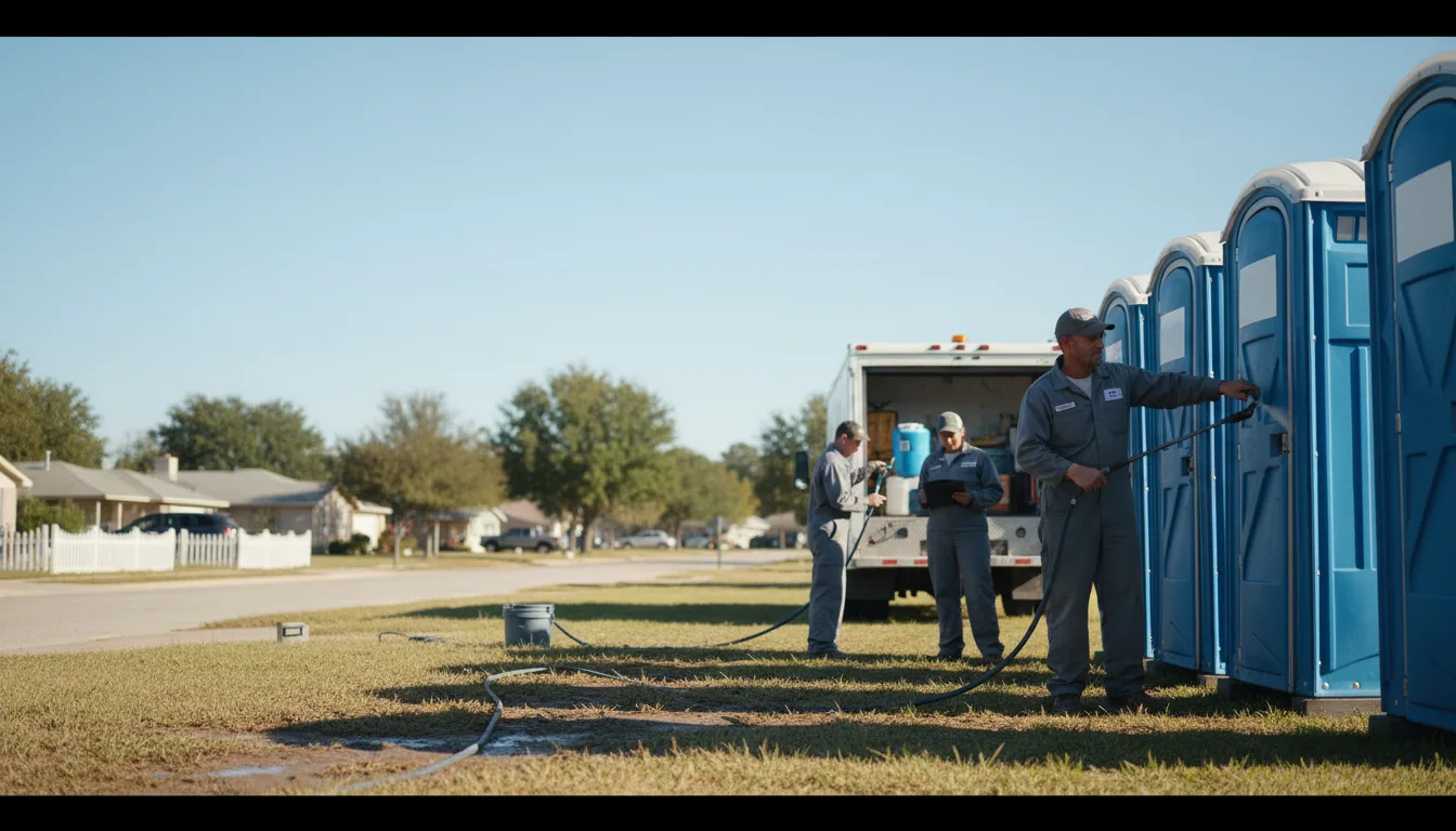 Long-Term Portable Toilet Rental in Tanner, AL near me